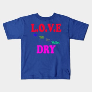 Love Wallet Kids T-Shirt